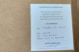 Štítek Certifikát pravostí, minimální množství k objednaní je 100 ks