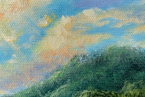 Interiérový obraz "Vyhlídkový kámen" 69 × 49 cm