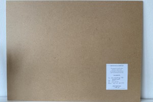 Žánrový portrét na plátně "Obnovuji Bořenskou bránu" 51 × 38 cm