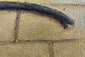 Ručně malovaný obraz mazlíčků "Osmáci" 24 × 30 cm
