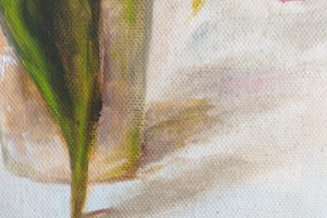 Zarámovaný obraz "Zátiší s tulipány" 42,5 × 29,5 cm