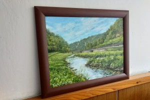 Obraz na zeď "Za městem" 39 × 29 cm