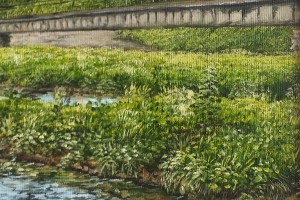 Obraz na zeď "Za městem" 39 × 29 cm