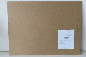 Obraz ručně malovaný olejem "Řeka Bílina" 39 × 29 cm