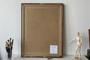 Ručně malovaný portrét "Cesta za dobrodružstvím" 44 × 59 cm