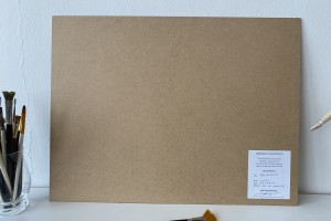 Obraz krajiny "Maluji svět kolem sebe" 52 × 39 cm