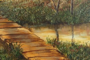 Obraz na zeď "Západ slunce" 39 × 29 cm