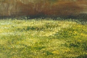 Olejomalba na plátně "Podzim přichází" 39 × 29 cm