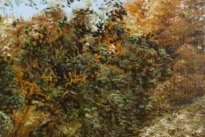 Olejomalba na plátně "Podzim přichází" 39 × 29 cm