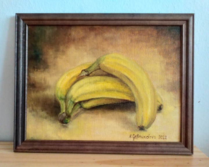 Zátiší s banány